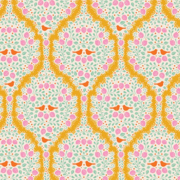TELA TILDA LEMONTREE - LEMONADE YELLOW