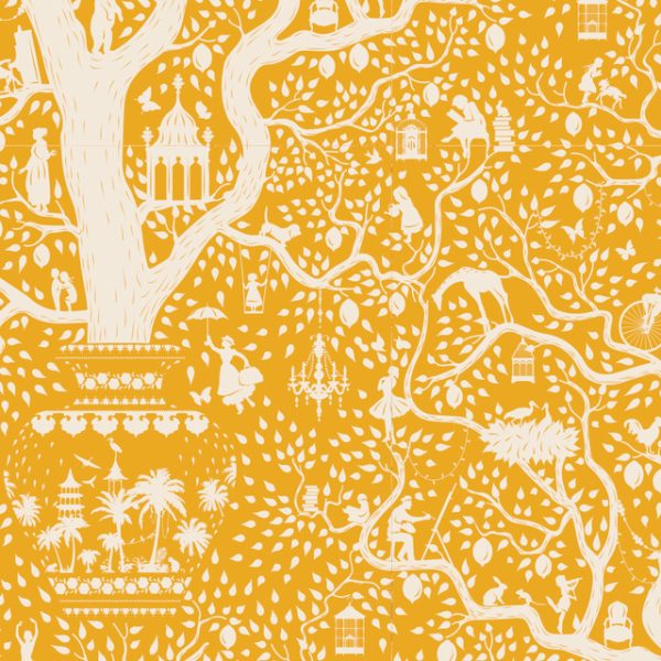 TELA TILDA LEMONTREE - LEMONTREE YELLOW
