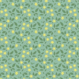 TELA TILDA Sunday Brunch - Tipsy Teal