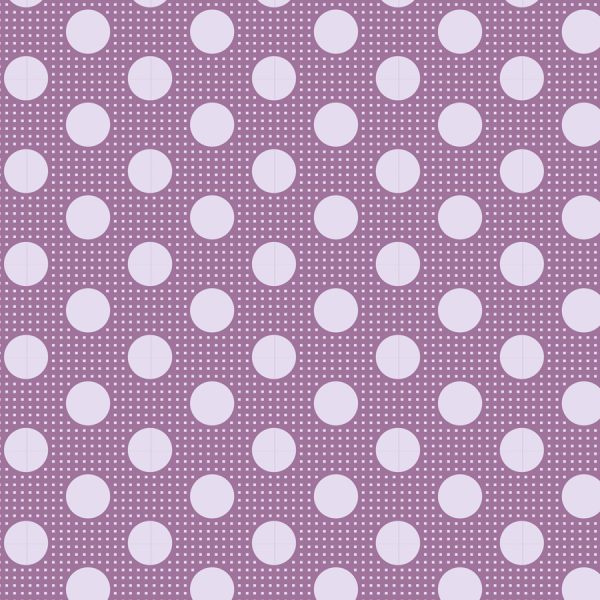 TELA TILDA PUNTOS MEDIANOS - LILAC