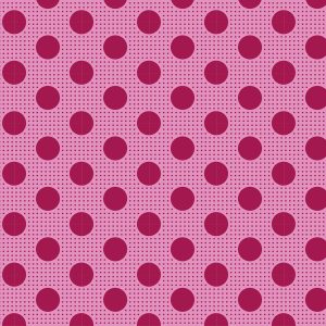 TELA TILDA PUNTOS MED. MAROON
