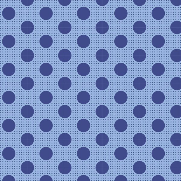 TELA TILDA PUNTOS MED. AZUL VAQUERO