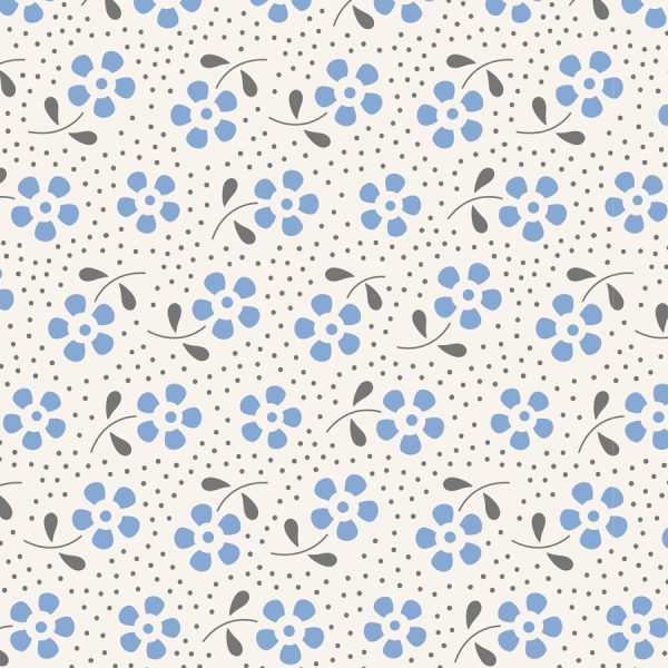 TELA TILDA BASICA MEADOW - BLUE