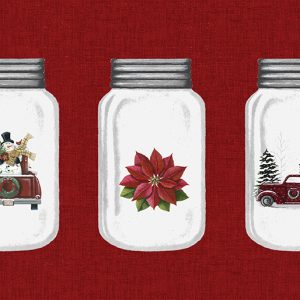 METRO BENARTEX DIGITAL PRINT - HOME FOR CHRISTMAS