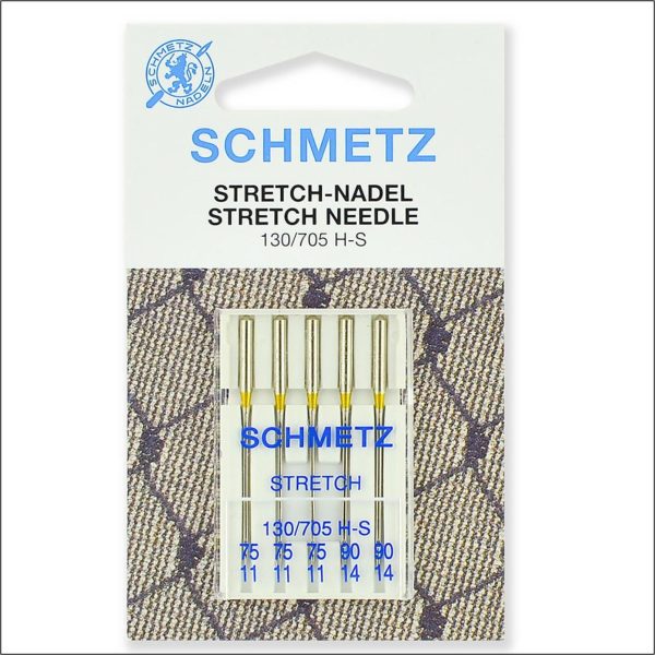AGUJA SCHMETZ 705H-S STRETCH SURT Nº 75/90 X5