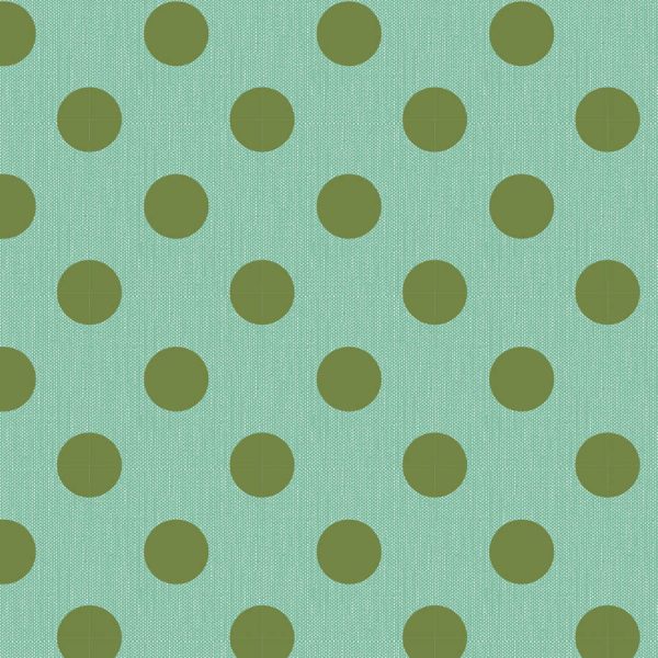 TELA TILDA CHAMBRAY DOTS - TEALGREEN