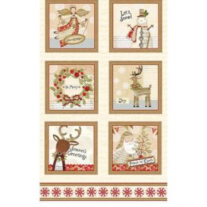 METRO BENARTEX DIGITAL PRINT - WHITE CHRISTMAS