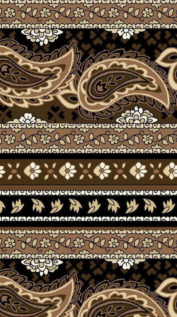 TELA KENNARD PERFECTLY PAISLEY-CHOC. *Precio Outle