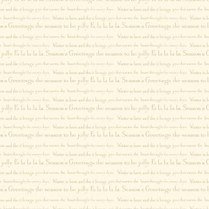 METRO BENARTEX DIGITAL PRINT - WHITE CHRISTMAS