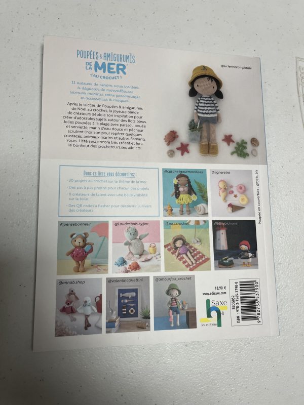 LIBRO POUPEES & AMIGURUMI DE LA MER AU CROCHET - Image 2