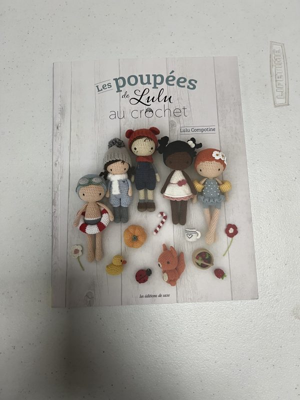LIBRO LES POUPÉES DE LULU AU CROCHET