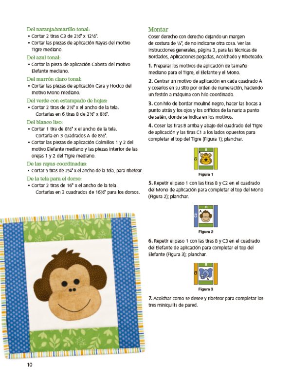 LIBRO ANIMALES APLIC. DE PATCH. CON MOTIVO INFANTI - Image 2