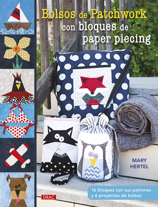 LIBRO BOLSOS DE PATCHWORK con bloques de Paper Pie