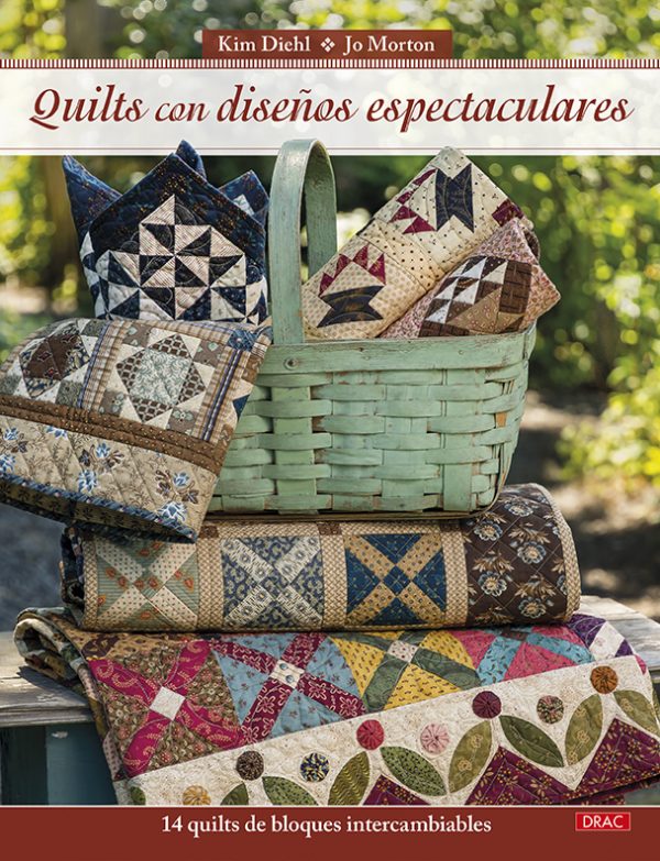 LIBRO QUILTS CON DISEÑOS ESPECTACULARES