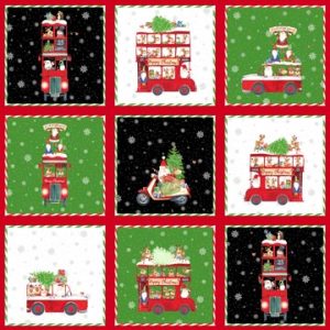 TELA NORTHCOTT - DOUBLE DECKER CHRISTMAS