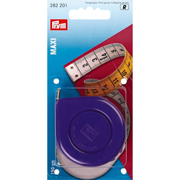 CINTA METRICA PRYM AUTOMATICA MAXI 300CM COLORES S