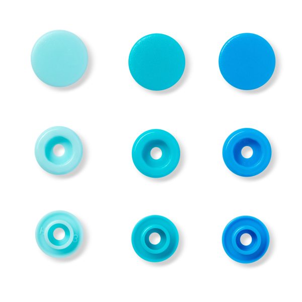 SNAPS PRYM COLORES 12.4MM X30 TONOS AZULES P.LOVE - Image 2