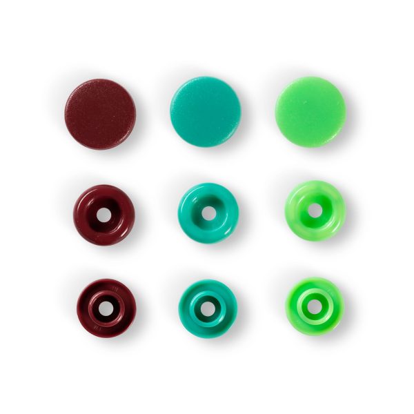 SNAPS PRYM COLORES 12.4MM X30 VER/VER.CL/MARR P.LO - Image 2