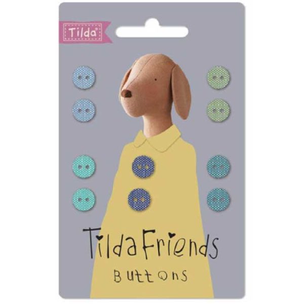 BOTONES TILDA CHAMBRAY FRIENDS 9MM FRIO X10