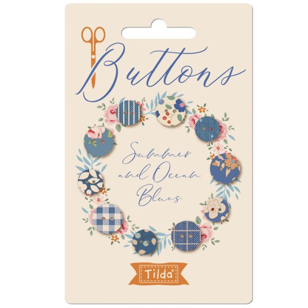 BOTONES TILDA C. MEMORIES SUMMER 10/12MM X10