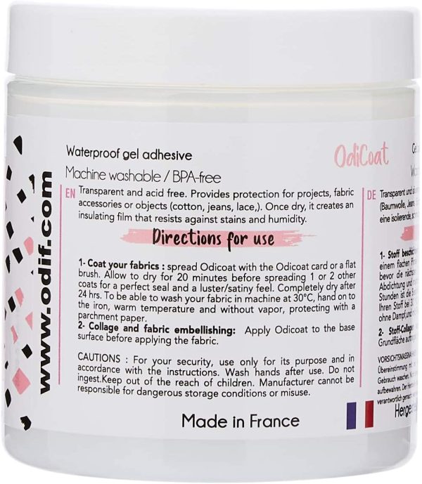 ODIF GEL-COLA IMPERMEABILIZANTE ODICOAT 250ML - Imagen 4