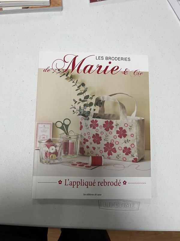 REVISTA LES BRODERIES DE MARIE Nº25 L'applique reb
