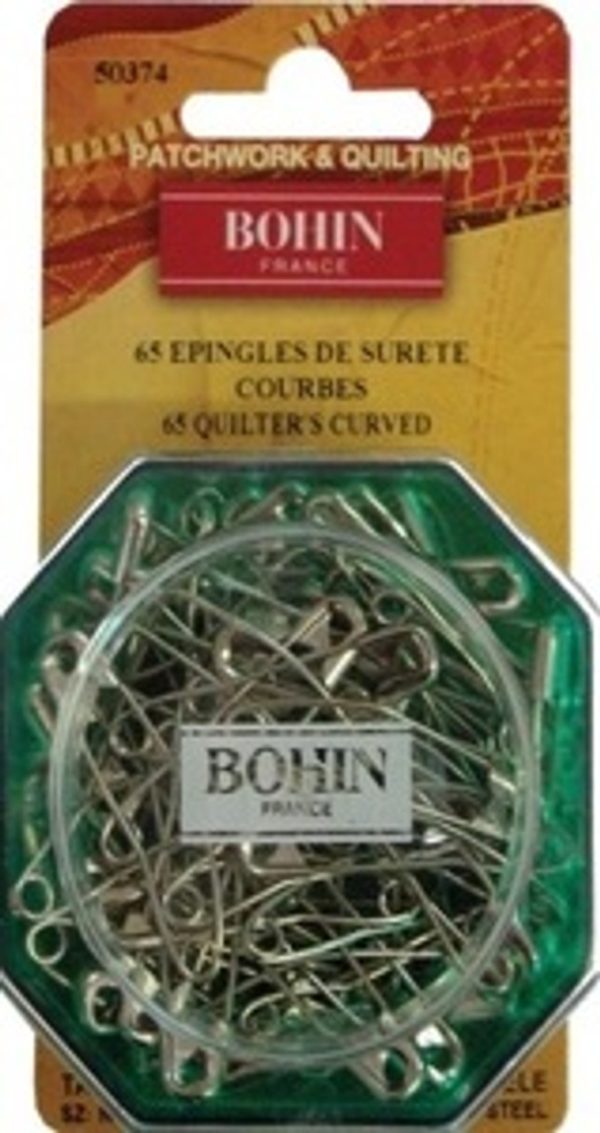 IMPERDIBLES BOHIN CURVOS 0,90X39MM 65 UDS
