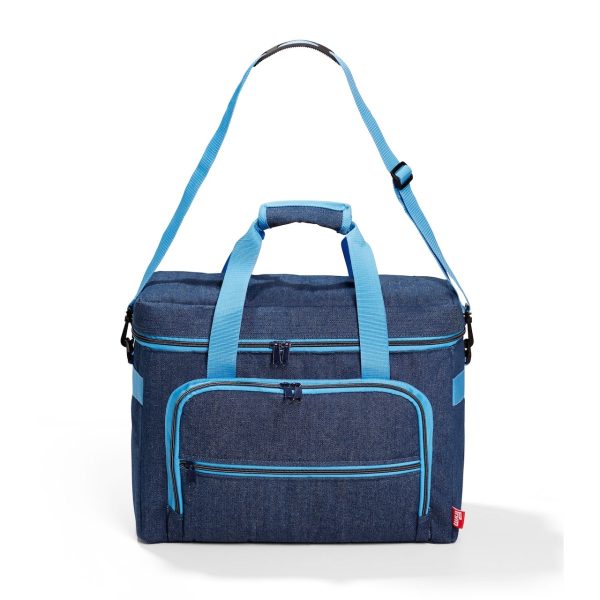 BOLSO DE TRANSPORTE PRYM AZUL TEJANO 44X20X35