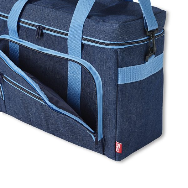 BOLSO DE TRANSPORTE PRYM AZUL TEJANO 44X20X35 - Image 4