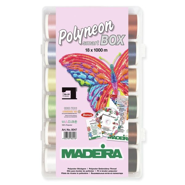 CAJA SMARTBOX POLYNEON Nº 40 - 1.000M 18 BOBINAS
