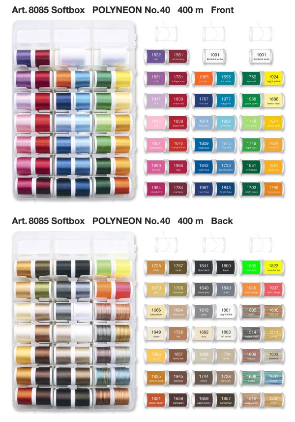 CAJA SOFTBOX POLYNEON Nº 40 - 200/400M 82 BOBINAS - Image 2