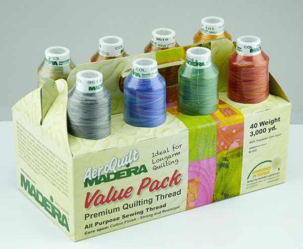 CAJA AEROQUILT Nº 40 - 2.750M MULTICOLOR - 8 CONOS