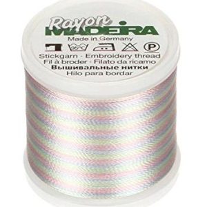 X 5 BOBINAS RAYON Nº 40 - 200M MULTICOLOR