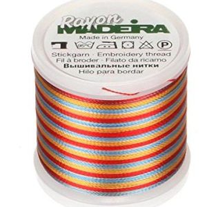 X 5 BOBINAS RAYON Nº 40 - 200M MULTICOLOR