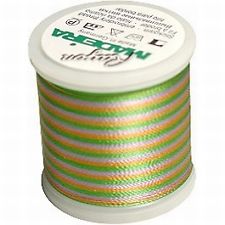 X 5 BOBINAS RAYON Nº 40 - 200M MULTICOLOR