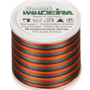 X 5 BOBINAS RAYON Nº 40 - 200M MULTICOLOR