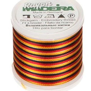X 5 BOBINAS RAYON Nº 40 - 200M MULTICOLOR