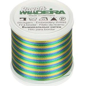 X 5 BOBINAS RAYON Nº 40 - 200M MULTICOLOR