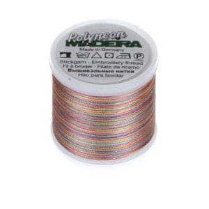 X 5 BOBINAS POLYNEÓN Nº 40 - 200M MULTICOLOR