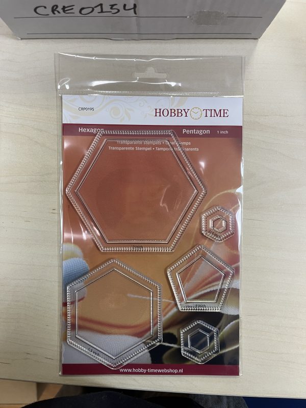 SELLOS QUILTSTAMPS 4 HEXAGONOS