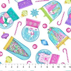 TELA NORTHCOTT DIGITAL PRINT - MERRY AND BRIGHT