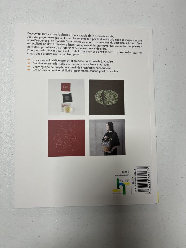 LIBRO BRODERIE SASHIKO EMBELLIE