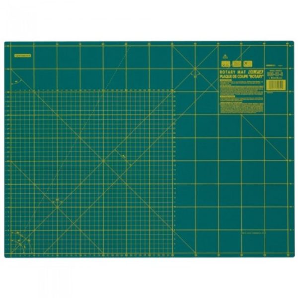 BASE DE CORTE OLFA 60 X 45CM VERDE DEHP FREE