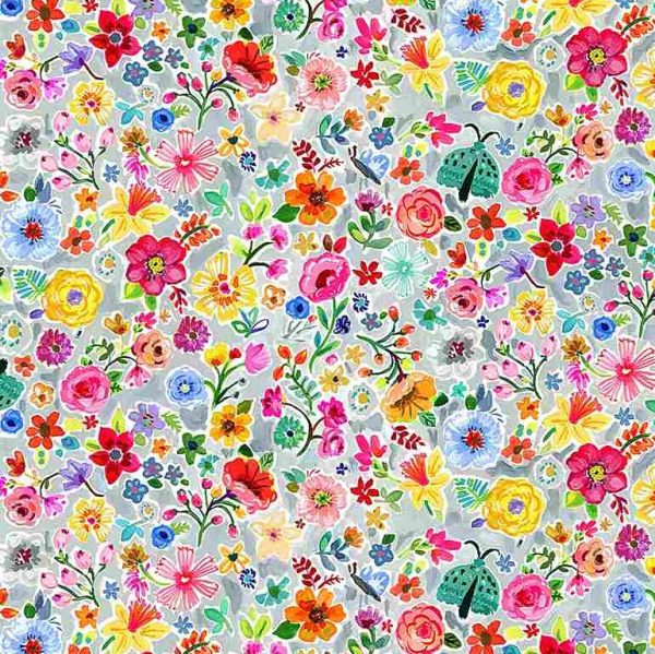 TELA DEAR STELLA DIGITAL PRINT - TREE OF LIFE ( F